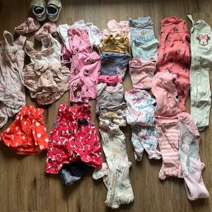 Size 9 months girls lot